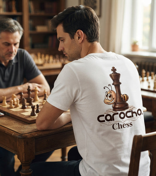 camiseta carocho ajedrez