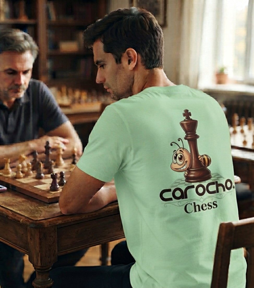 camiseta carocho ajedrez