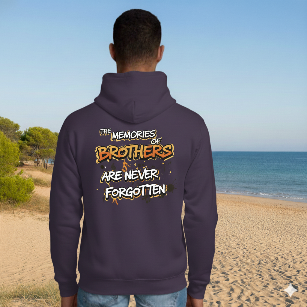 Sudadera con capucha con historia