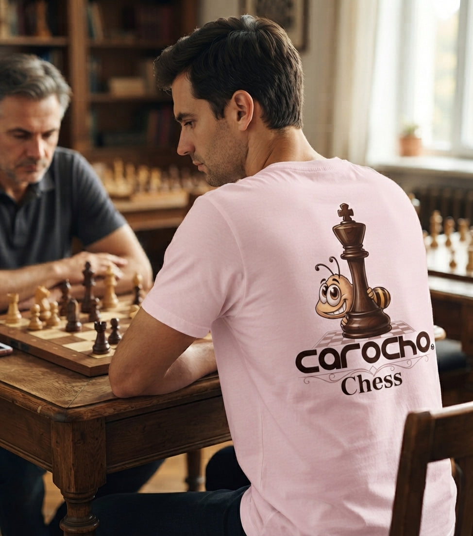 camiseta carocho ajedrez