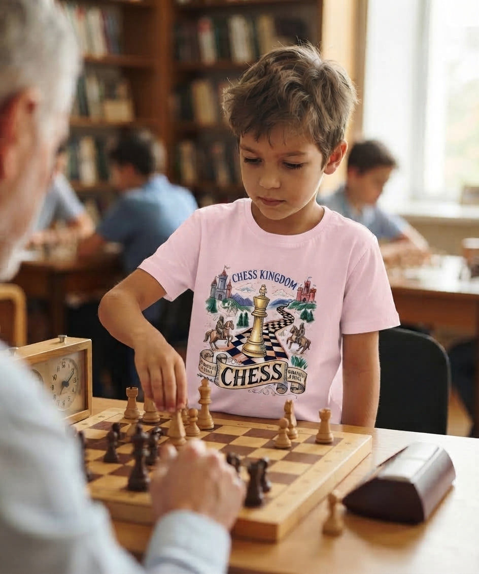 camiseta ajedrez el reino