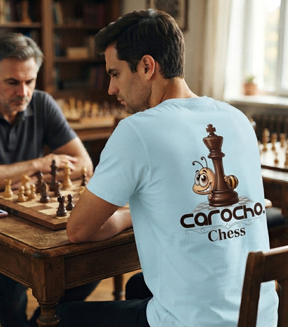camiseta carocho ajedrez