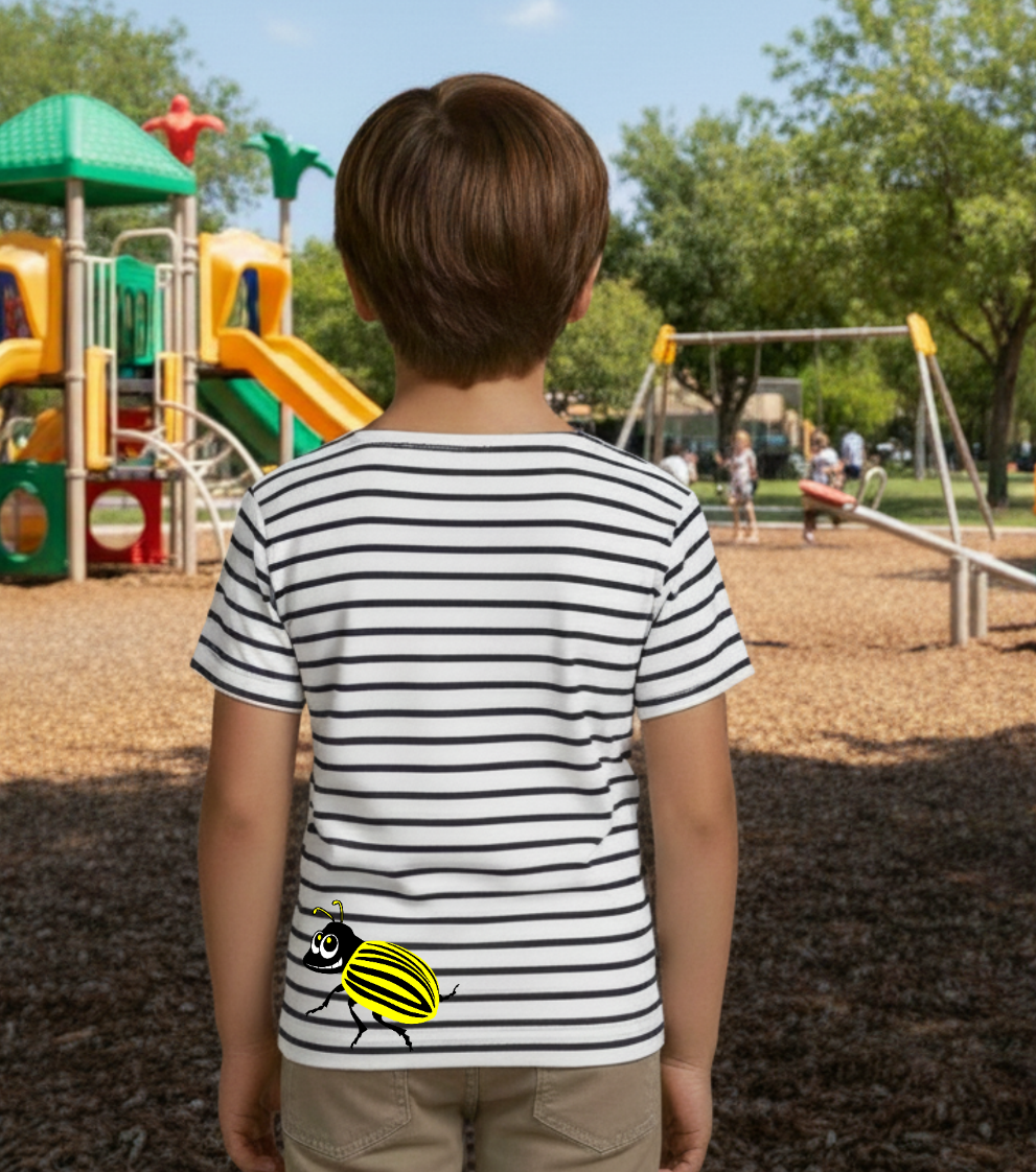 camisetas de rayas marinero