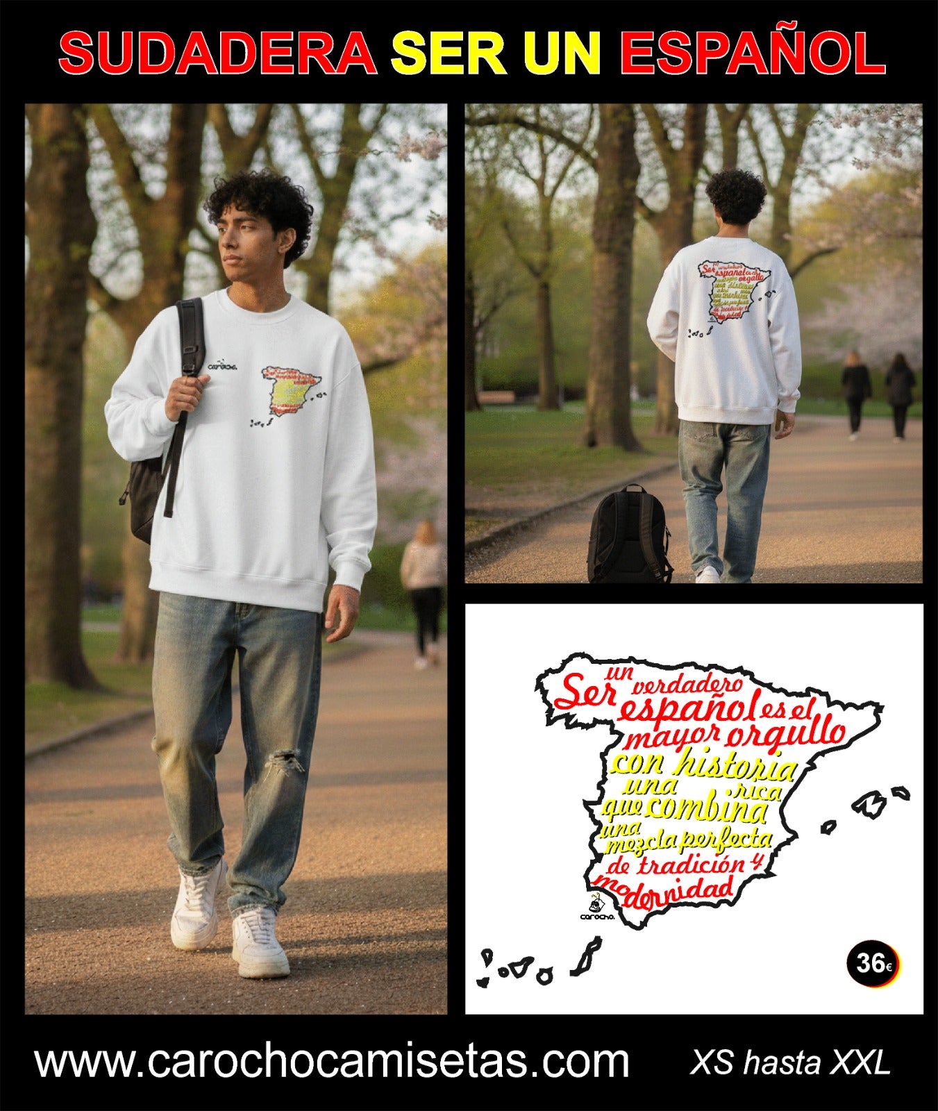 Sudadera Orgullo Español