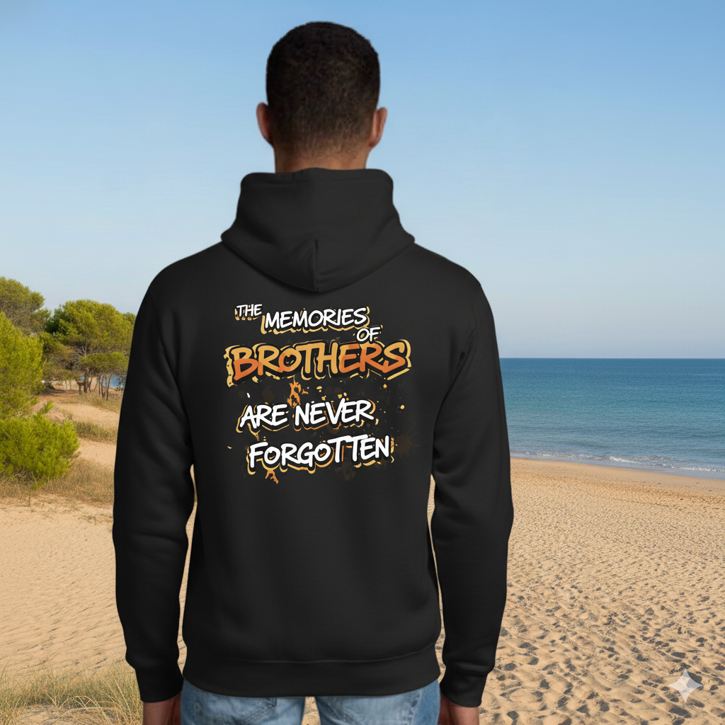 Sudadera con capucha con historia