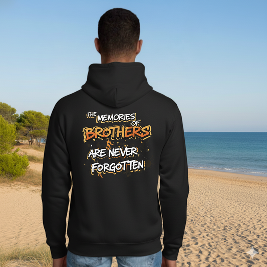 Sudadera con capucha con historia