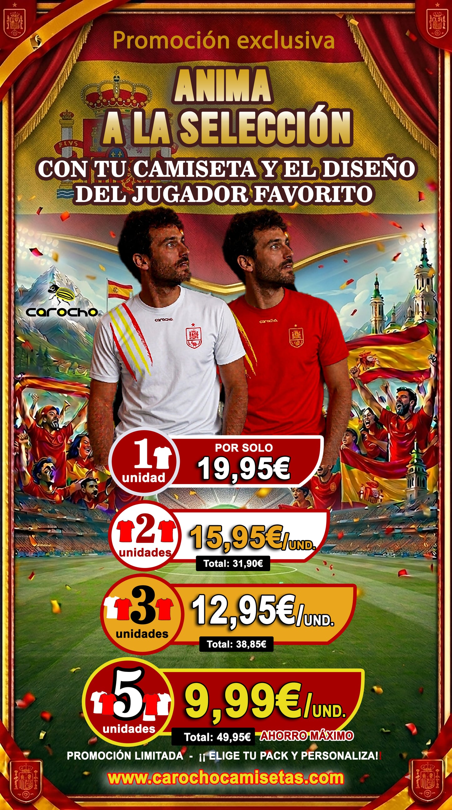CAMISETA ESPAÑA